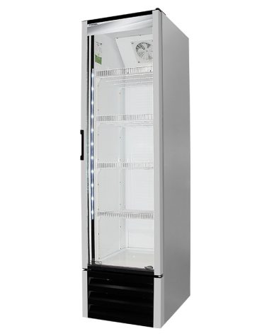 Enfriador vertical VE-13 de 1 puerta de vidrio y 13 PC